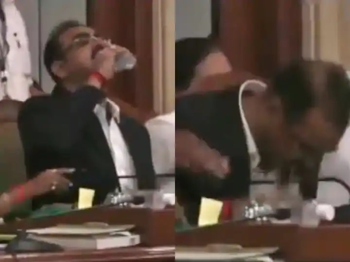 BMC Joint Municipal Commisioner Ramesh Pawar drinks Hand Sanitizer Instead Of Water Ramesh Pawar drinks sanitiser: জল ভেবে ভুল করে স্যানিটাইজার খেয়ে ফেললেন বৃহন্মুম্বই পুরসভার যুগ্ম কমিশনার