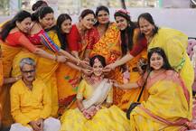 Trina and Neel Wedding Photos: হলুদ সাজে বিয়ের সকালে বসন্ত এল নীল-তৃণার জীবনে