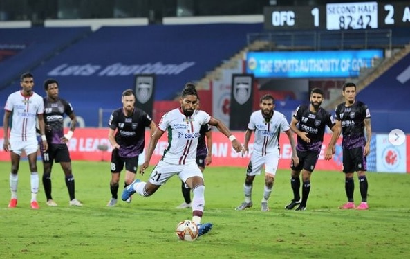 ISL 2020-21 Roy Krishna and Manvir fire Mohun Bagan to 4-1 clash against Odisha FC ATKMB VS OFC: ওড়িশাকে উড়িয়ে দিল এটিকে মোহনবাগান