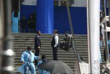 মেডে-র শ্যুটিংয়ে ব্যস্ত বিগ বি, দেখুন ছবি