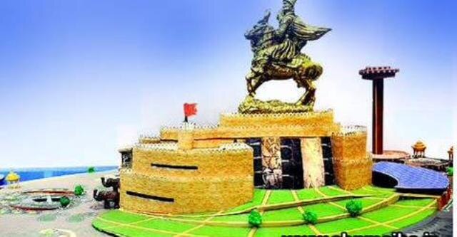 Shivsmarak Foundation Stone Ceremony And Bjp शिवस्मारकाच्या भूमीपूजनासाठी भाजपचा गाजावाजा