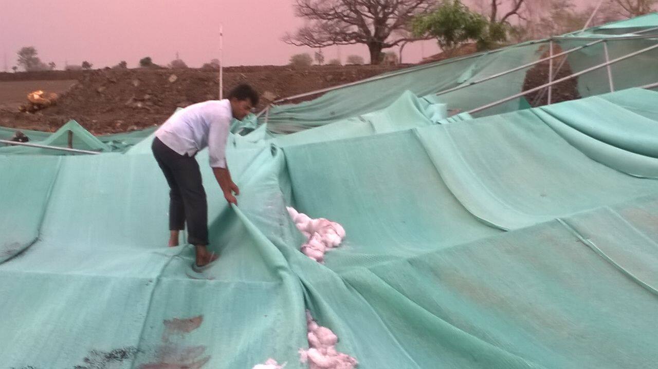 उस्मानाबादेत पाऊस, गारपीटीचा कहर, 5 वर्षांनी नाले वाहिले