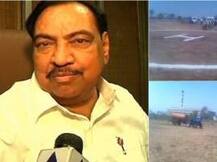 खडसेंच्या लातूर दौऱ्यात 10 हजार लीटर पाण्याची नासाडी