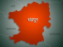 चंद्रपूरमध्ये सुपर मार्केटला भीषण आग