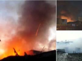 मुंबईच्या गोवंडीतील भीषण आग आटोक्यात Mumbai Govandi Fire Under Control मुंबईच्या गोवंडीतील भीषण आग आटोक्यात