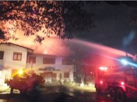 17 Girls Dead In Thailand School Dormitory Fire बँकॉकमध्ये हॉस्टेलच्या आगीत 17 विद्यार्थिनींचा मृत्यू