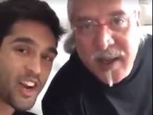 VIDEO: लंडनच्या घरात विजय मल्ल्या, मुलानंच केला व्हिडिओ शूट!