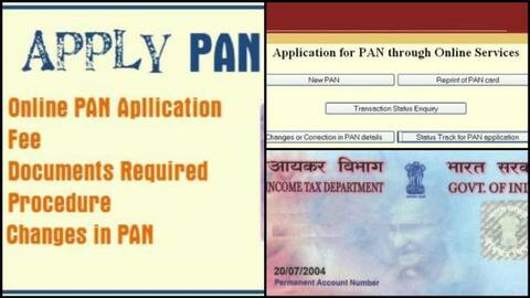 कसं कराल पॅन कार्डसाठी ऑनलाइन अप्लाय कसं कराल पॅन कार्डसाठी ऑनलाइन अप्लाय