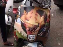 32 वेळा 'सैराट' पाहणाऱ्या पुण्यातील चाहत्याची 'झिंगाट' बाईक!