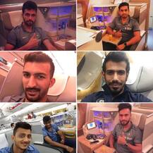 धोनीची टीम इंडिया झिम्बाब्वेला रवाना 