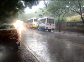Mumbai Rain Update मुंबईच्या उपनगरात पावसाची बॅटिंग, रस्ते-रेल्वे सुरळीत