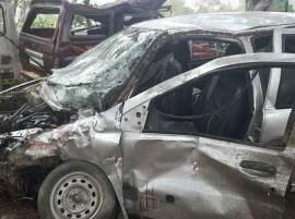 Mumbai Pune Express Way Accident Kills One मुंबई पुणे एक्स्प्रेस वेवर विचित्र अपघात, एकाचा मृत्यू, 9 जखमी