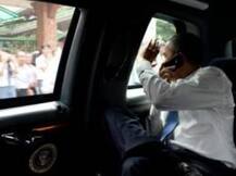 ओबामांचा ब्लॅकबेरीला रामराम