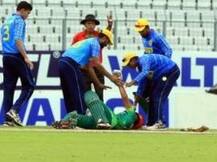 बांगलादेशचा क्रिकेटपटू बाउन्सरने जखमी