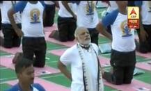चंदिगडमध्ये पंतप्रधान नरेंद्र मोदींचा योग