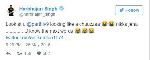 नेहमीच खट्याळ ट्वीट करणाऱ्या भज्जीनं हा फोटो पाहताच ट्वीट केलं 