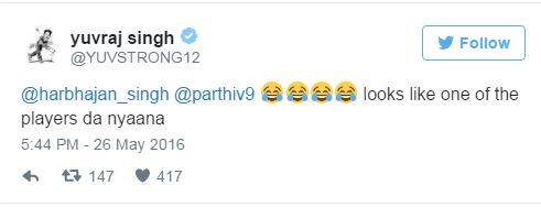 तेच युवराजनं भज्जीला सपोर्ट करत एक ट्वीट केलं. 