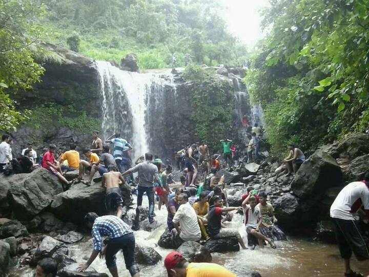 पळस दरी-खोपोली : येथील डोंगरावर पसरलेली हिरवळीची झालर आणि मनसोक्त वाहणारे धबधबे पर्यटकांच्या आकर्षणाचा केंद्रबिंदू आहेत. 