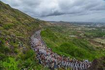 माऊलींच्या पालखीचा कठीण दिवेघाट पार