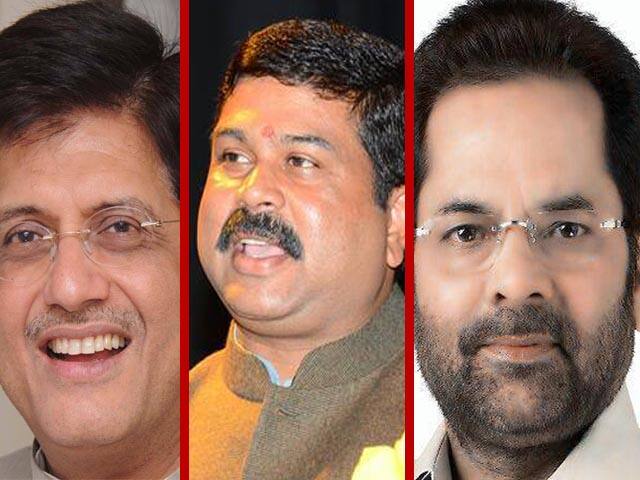 आपली खाती उत्तमपणे सांभाळणाऱ्या पीयुष गोयल, धर्मेंद्र प्रधान, मुख्तार अब्बास नक्वी यांचं प्रमोशन होणार का?