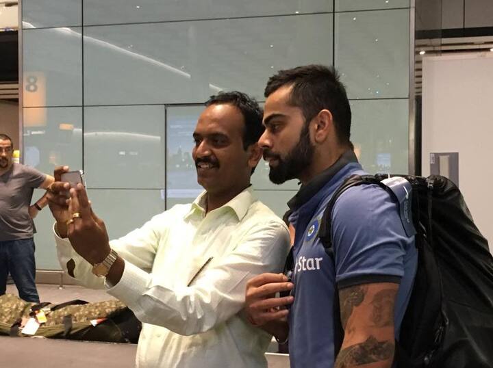 चार कसोटी सामने खेळण्यासाठी टीम इंडिया दाखल 