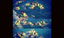 वेस्ट इंडिजमध्ये टीम इंडियाची समुद्रात धमाल-मस्ती 