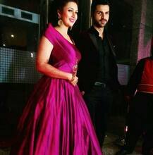 सेलिब्रिटी जोडप्याचं ग्रॅण्ड रिसेप्शन! 