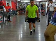 कर्णधार धोनीचा जिममध्ये कसून व्यायाम!