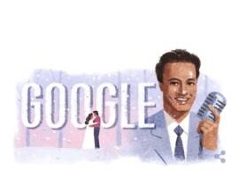 Google Doodle Birthday Tribute Singer Mukesh डूडलमधून गायक मुकेश यांना गुगलची अनोखी मानवंदना