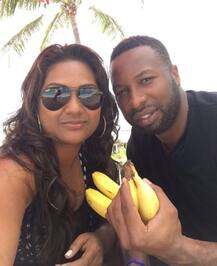 पोलार्डची पत्नीसोबत मजामस्ती!