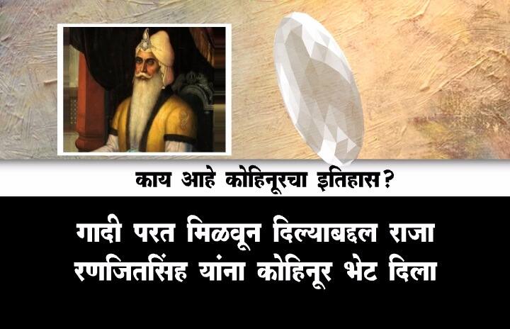 कोहिनूर हिऱ्याचा इतिहास
