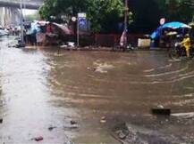 मुंबईत पावसाची दमदार बॅटिंग, रस्त्यांवर पाणीच पाणी, लोकलही मंदावली