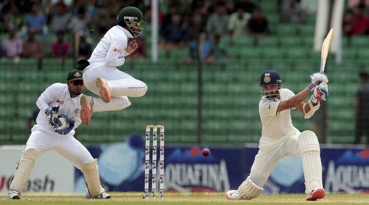 बांगलादेशविरुद्धच्या कसोटी मालिकेत रहाणेने 98 धावा केल्या.