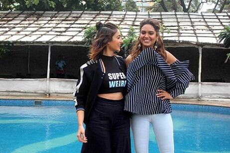 एलियाना डिक्रूझ आणि ईशा गुप्ता