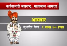 कर्जबाजारी महाराष्ट्र, मालामाल आमदार!