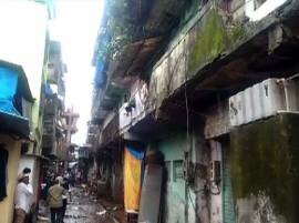 Building Collapsed In Bhivandi भिवंडीत पुन्हा एक इमारत कोसळली, दोन जण जखमी