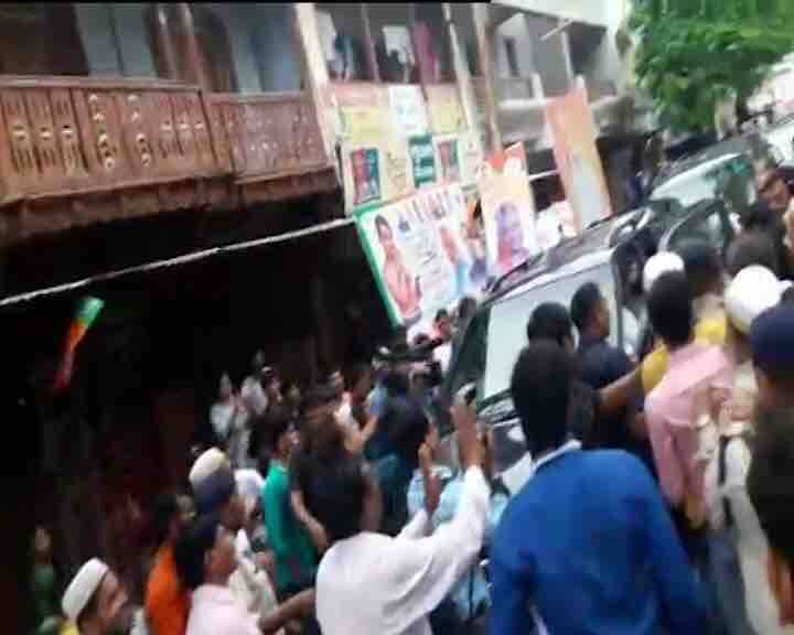 मोदींच्या नाऱ्याने परिसर दुमदुमला होता.