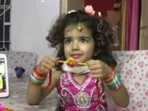 इंटरनेटचा वापर करून चिमुकलींचं अनोखं रक्षाबंधन