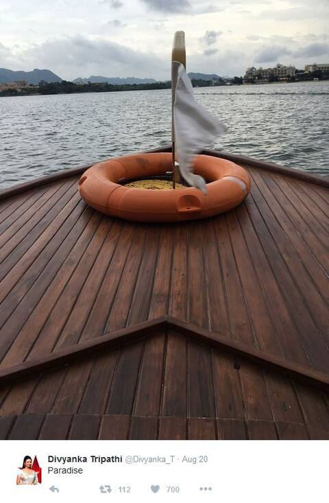 सेलिब्रिटी जोडप्याची उदयपूरमध्ये धमालमस्ती सेलिब्रिटी जोडप्याची उदयपूरमध्ये धमालमस्ती