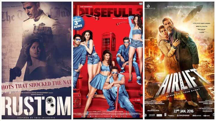 'रुस्तम' 2300 स्क्रिनवर प्रदर्शित करण्यात आला होता. 