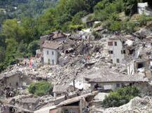 भूकंपामुळे इटलीतील अमात्रिस उद्ध्वस्त, 159 जण मृत्युमुखी