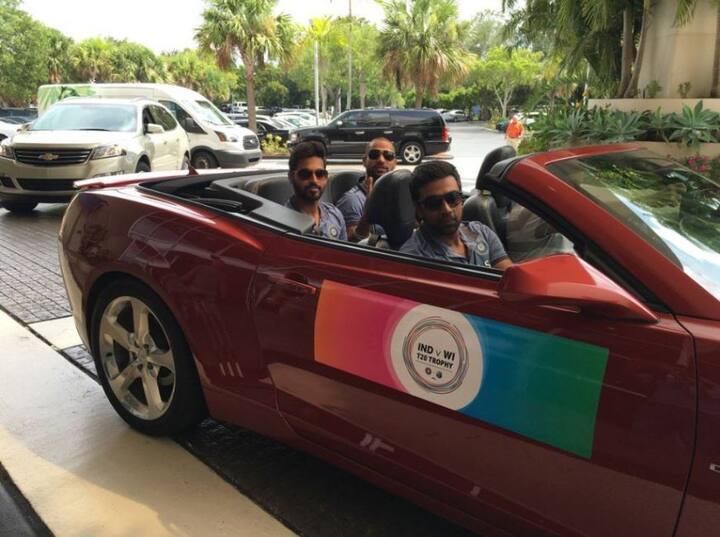 अमेरिकेत टीम इंडियाच्या खेळाडूंची धमाल मस्ती