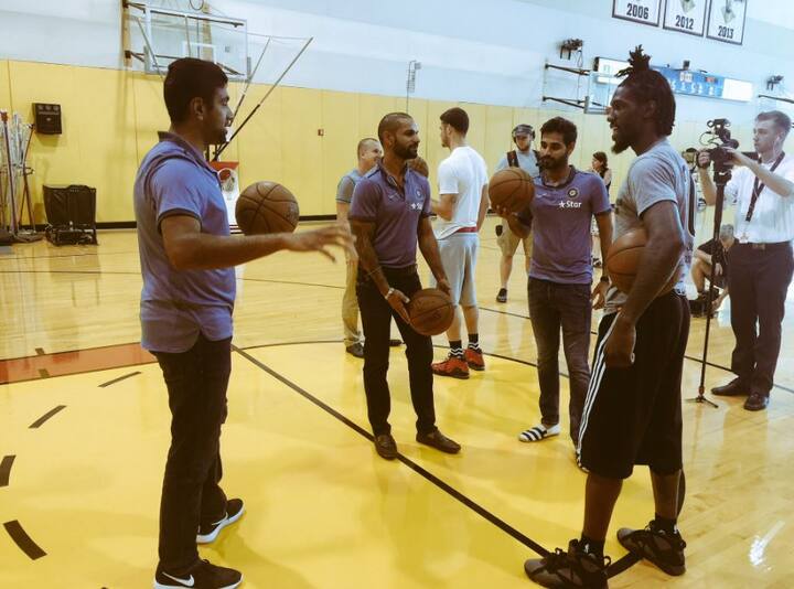 अमेरिकेत टीम इंडियाच्या खेळाडूंची धमाल मस्ती