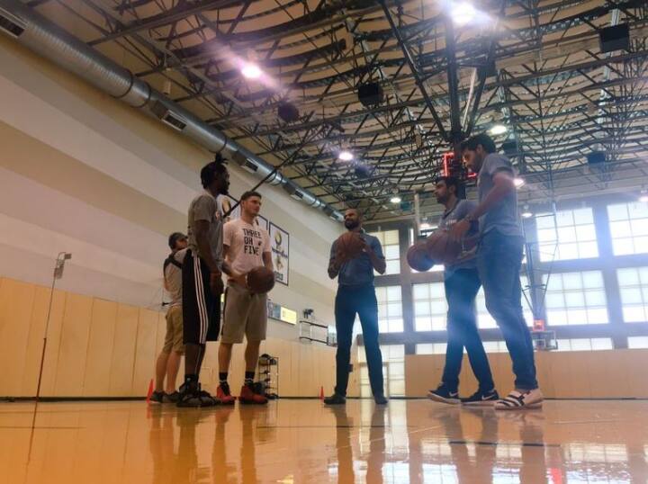 अमेरिकेत टीम इंडियाच्या खेळाडूंची धमाल मस्ती