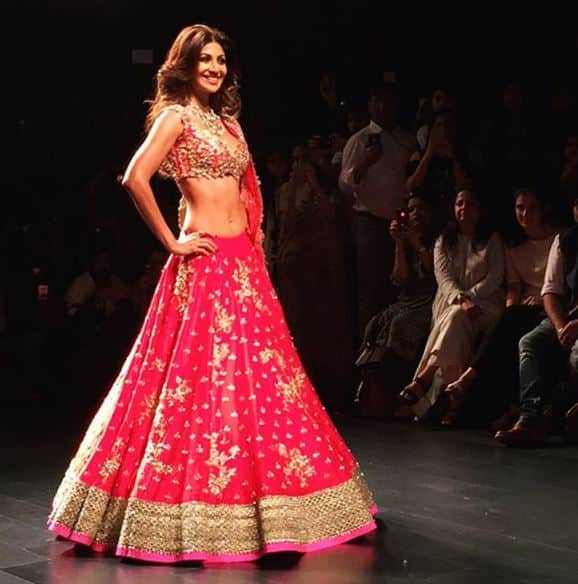 शिल्पा शेट्टीचा रॅम्पवॉक 