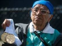 100 वर्षीय भारतीय महिला धावपटूला अमेरिकन गेम्समध्ये सुवर्ण