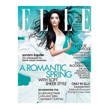 अभिनेत्री सोनम कपूरचं ELLE साठी हिरवंगार फोटोशूट! 