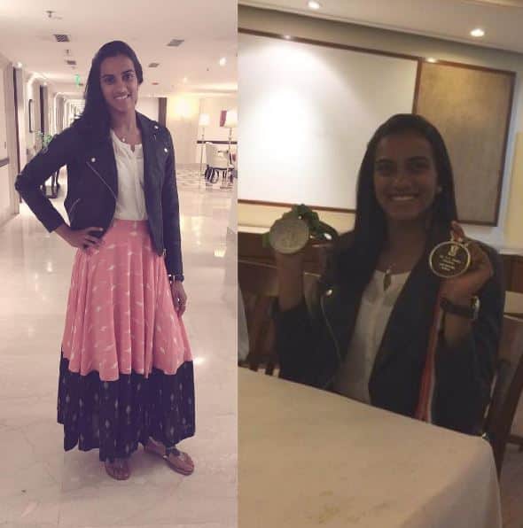  ऑलिम्पिक पदक विजेती पी.व्ही. सिंधू