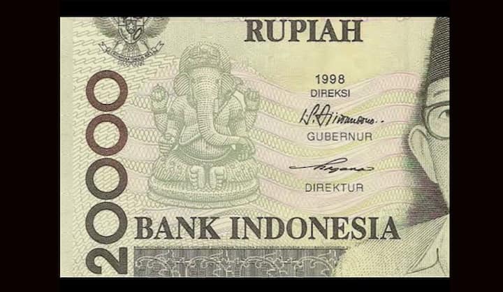 ज्याप्रमाणे भारतीय चलनी नोटांवर महात्मा गांधींचा फोटो छापण्यात येतो. त्याचप्रमाणे इंडोनेशिया या मुस्लीमबहुल देशाच्या चलनी नोटांवर गणपतीचा फोटो छापण्यात येतो.