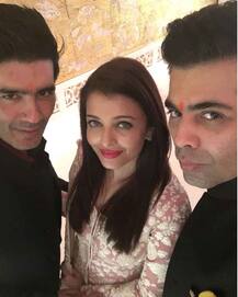 डिझायनर मनिष मल्होत्राच्या घरी बाप्पाचं आगमन, दर्शनाला सेलिब्रिटींची हजेरी